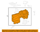 871300c061 08-14 Heater-blower Oem Sequoia Toyota 5.7l-v8 Assembly