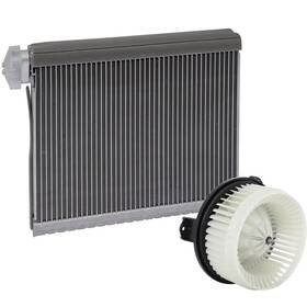 10455655 1autopowerstore Blower Motor And Evaporator Core Kit For 2007-2014 Toyota Fj Cruiser Lexus Gx470