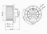 2311557 Global Parts Distributors Hvac Blower Motor Fits Toyota