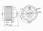 2311563 Global Parts Distributors Hvac Blower Motor Fits 98-03 Toyota Sienna 3.0l-v6