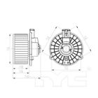 79220tk8a41 700302 Tyc Hvac Blower Motor Fits Toyota Sienna 762405243030