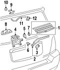851300e051 Oem Motor Toyota Wiper Genuine