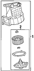 87103-16040 Toyota 8710316040 Genuine Oem
