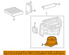 Rx450h-blower 8710333110 Toyota Lexus Oem Motor