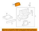 8713752010 Toyota Oem Blower Motor Cover