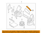 87137wb001 Toyota Oem Blower Motor Cover