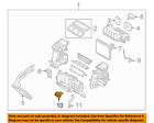 87138wb001 Toyota Oem Blower