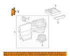8865008170 Toyota Oem Sienna Blower Motor Module