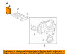 8865033670 Toyota Oem Camry Blower Motor