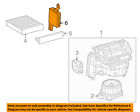 8865048620 Toyota Lexus Oem Blower Motor