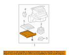 8889942090 Toyota Oem 01-05 Rav4