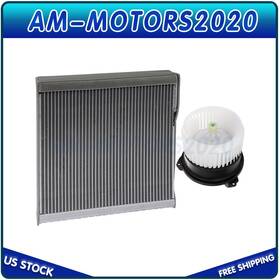 A83708701m2020 Amortors Rear For 2008-2013 Toyota Highlander Heater Blower Motor And Evaporator Core Kit