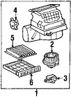Genuine 885685201083 Filter Toyota Oem Cabin Air