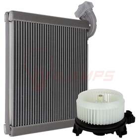 11022342 Hilamps For 09-16 Toyota Corolla 09-14 Matrix Hvac Blower Motor And Evaporator Core Kit