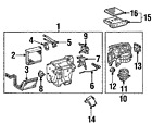 8710335070 Motor Toyota Oem Genuine Fan