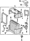 8713842010 Oem Blower Resistor Toyota Genuine Motor