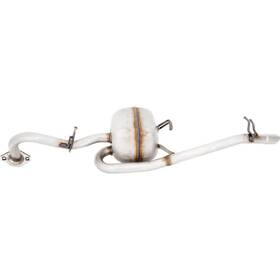 Et96110004-z8 Rareelectrical New Stainless Steel Muffler Fits Toyota Yaris Rs 4 Cyl 1.5l By Et96110004