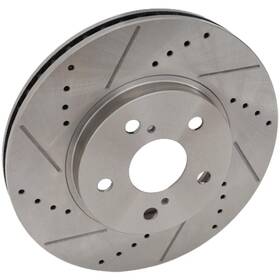 Jstpt27110008drs-z8 Rareelectrical New Vented Brake Disc Fits Toyota Sienna Xle Limited 6 Cyl 3.3l By 19380 31314