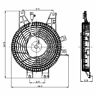 To3113114-lkq Parts Galaxy For Toyota Sequoia Truparts Condenser Fan