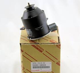 16363-28020 Toyota 1636328020 Cooling Fan Motor Oem Genuine Rav4 Aca30 Engine