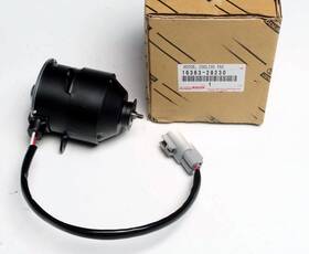 16363-28230 Toyota 1636328230 Cooling Fan Motor Oem Genuine Fits Land Cruiser Prado 1 Pc