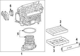 87103-an010 Toyota Genuine Motor Sub Assembly Blow