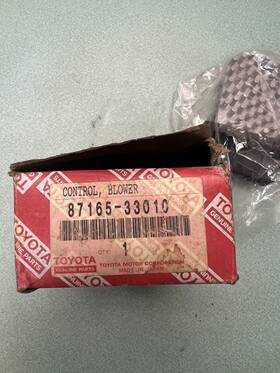 87165-33010 Toyota Control Blower Motor Oem Brand New