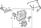 871030r010 Toyota Blower Motor Genuine Oem