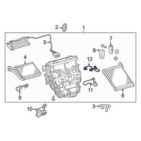 5590626060 Toyota Oe For Corolla 2009-2019 Hvac Blower Control Cable