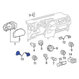 5590652132 Toyota Oe For Yaris 2007-2018 Hvac Blower Control Cable
