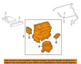 871300r030 Toyota Oem 12-18 Rav4 Blower Motor Fan-blower Assy