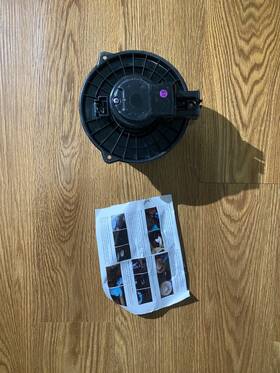 X004ae0rn3 Toyota 2006 - 2010 Sienna Lexus Rs Fan And Motor Blower Sub-assembly