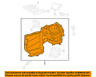 871300c070 Tundra 07-14 Toyota 5.7l-v8 Heater-blower Assembly Oem