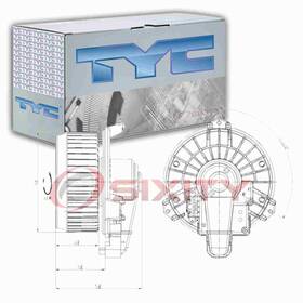 Sx-0450 Tyc Front Hvac Blower Motor For 2008-2019 Toyota Highlander Heating Air Sw