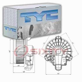 Sx-0756 Tyc Front Hvac Blower Motor For 2010-2016 Toyota Prius Heating Air Xr