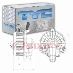 Sx-9635 Tyc Front Hvac Blower Motor For 2005-2018 Toyota Avalon Heating Air Ti