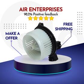 Bm9366c Universal Air Conditioner Blower Motor A/c Fits Toyota Scion Xd 2008-2013 / Yaris 2007-2012