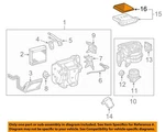 Toyota Oem 00-14 4RUNNER Evaporator Heater Components-element 871394701083. Fixed Price $23.79.