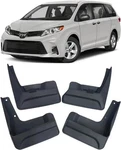 New Genuine Molded Splash Guards Mud Flaps For 2018-2020 Toyota Sienna Xle. Fixed Price $44.64.