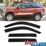 Fit 01-05 Toyota RAV4 Slim Smoke Tinted Window Visor Vent Rain Guard 4PC Acrylic. Fixed Price $26.75.
