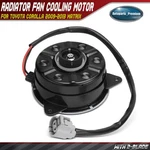 Radiator Fan Cooling Motor For Toyota Corolla 2009-2013 Matrix Scion Im L4 1.8L. Fixed Price $35.99.