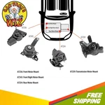 Engine New Motor & Trans Mount Kit Fits 98-02 Toyota Corolla Prizm 1.8L 1ZZ-FE. Fixed Price $89.99.