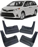 New Genuine Molded Splash Guards Mud Flaps For 2018-2020 Toyota Sienna Xle. Fixed Price $44.64.