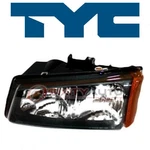Tyc Left Headlight Assembly For 2003-2004 Chevrolet Silverado 2500 Hd Wf. Fixed Price $73.54.