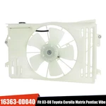Radiator Cooling Fan For 2003-2008 Toyota Corolla Matrix Pontiac Vibe 88971521. Fixed Price $52.99.