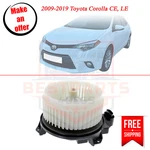 Heater Blower Motor For 2009-2019 Toyota Corolla Ce, Le & 2012-2018 Prius V Base. Fixed Price $67.99.
