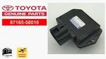 Toyota Oem 87165-58010 Hvac Blower Motor Control Module For 08-15 Highlander Jdm. Fixed Price $144.38.