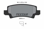 2381601 Textar Rear Brake Pad Set Fits Toyota Corolla. Fixed Price $25.74.