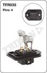 Tridon TFR035 Heater Fan Resistor 4 Pin For Toyota Runner & Hilux Models. Fixed Price $41.52.