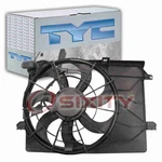 Tyc Dual Radiator & Condenser Fan Assembly For 2011-2016 Kia Sportage 2.4L Fs. Fixed Price $155.90.
